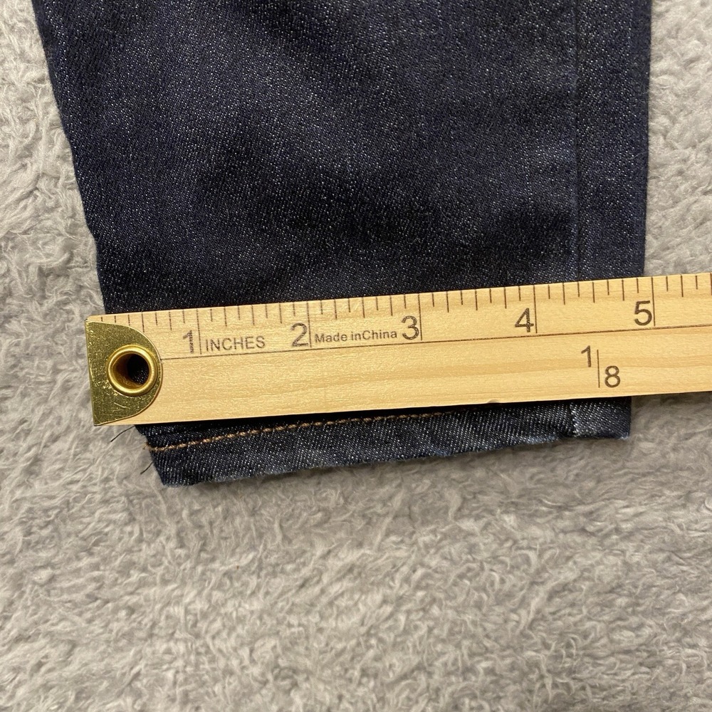 White House Black Market The Jegging Jeans Size 00 Blue Dark Wash Mid Rise Ankle - Picture 10 of 14